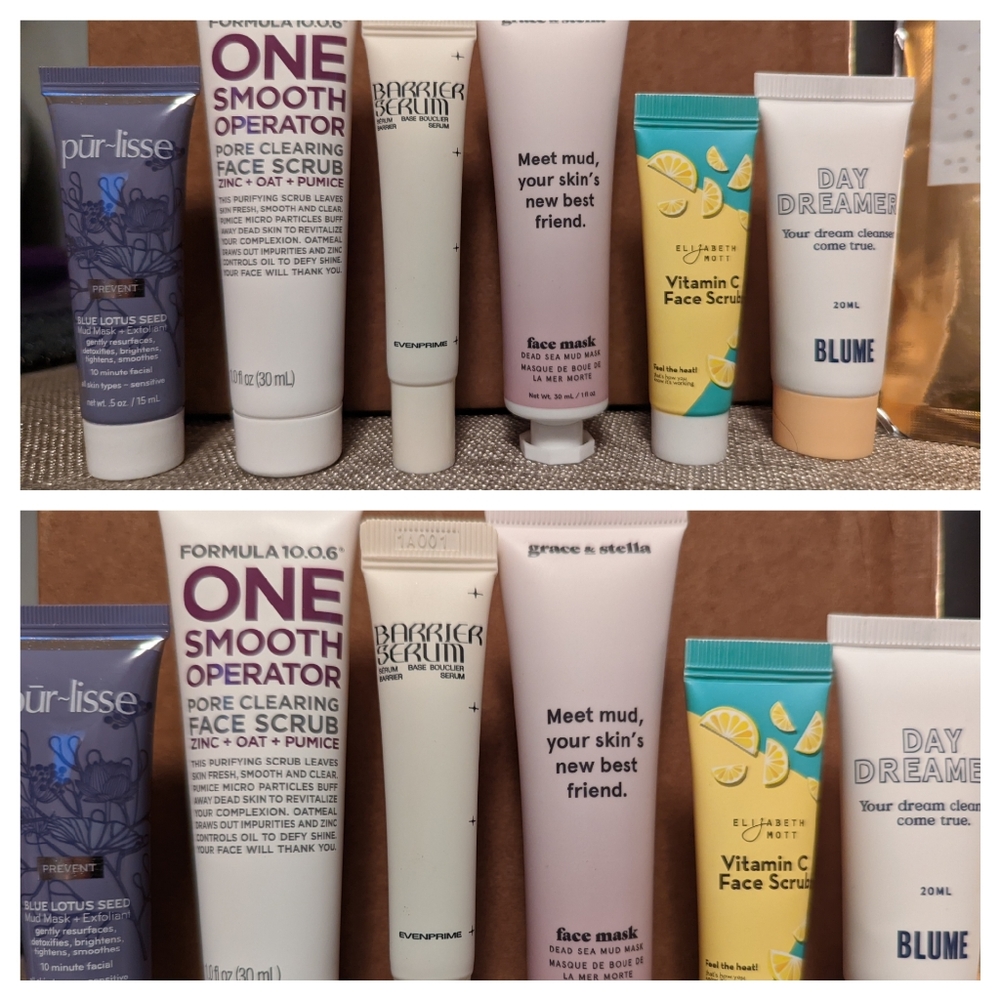 Lot of skin care